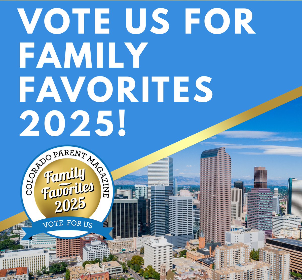 Just 1 week left to vote for DA in Colorado Parent Magazine's Family Favorites! Vote 1x/day now through 8/15: Favorite Private Elementary, Middle, High School &amp; Principal, and Favorite Tutoring Program.
Vote here: tinyurl.com/VoteforDA2025
#damustangs #FamilyFavorites2025