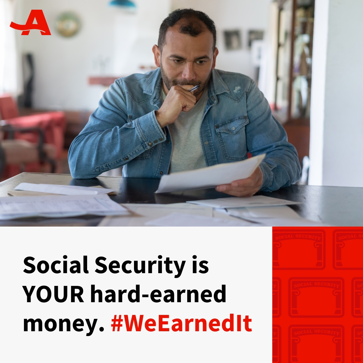 AARP Massachusetts (@aarpma) on Twitter photo 73 million Americans have earned their Social Security through a lifetime of hard work!
That’s why we’re sending a loud and clear message to lawmakers: Social Security must be protected.
spr.ly/6011fcGPZ
#WeEarnedIt 73 million Americans have earned their Social Security through a lifetime of hard work!
That’s why we’re sending a loud and clear message to lawmakers: Social Security must be protected.
spr.ly/6011fcGPZ
#WeEarnedIt