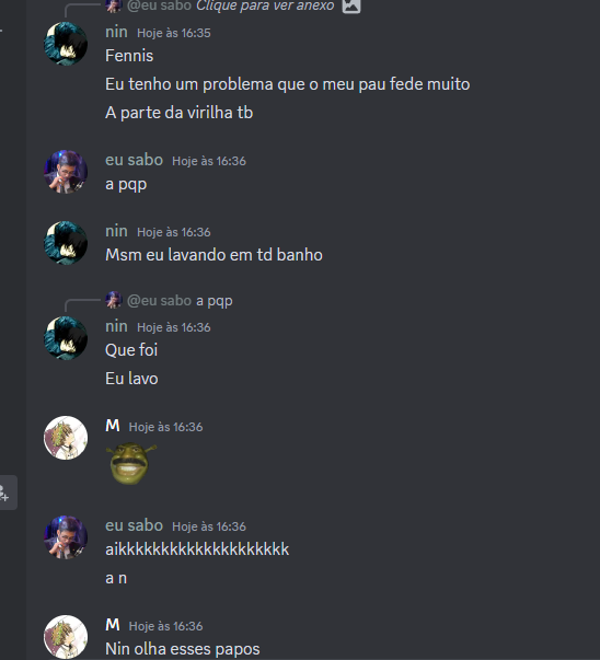 ContextOf53404's tweet image. Mlk, não sei o porquê, mas o fato de mesmo após tantos flagelos serem ditos, o Nin ainda se destaca por ser o mais esquisito (que papo do nada irmão!)