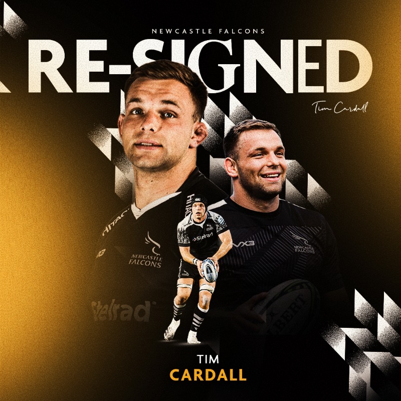 NCL_RedBulls's tweet photo. 𝗥𝗘-𝗦𝗜𝗚𝗡𝗘𝗗 ✍️

Lock-forward @Tim_Cardall has signed up for another season with Newcastle Falcons.

The 28-year-old has scored one try in 16 appearances since joining two years ago from Melbourne Rebels.

#TrueNorth