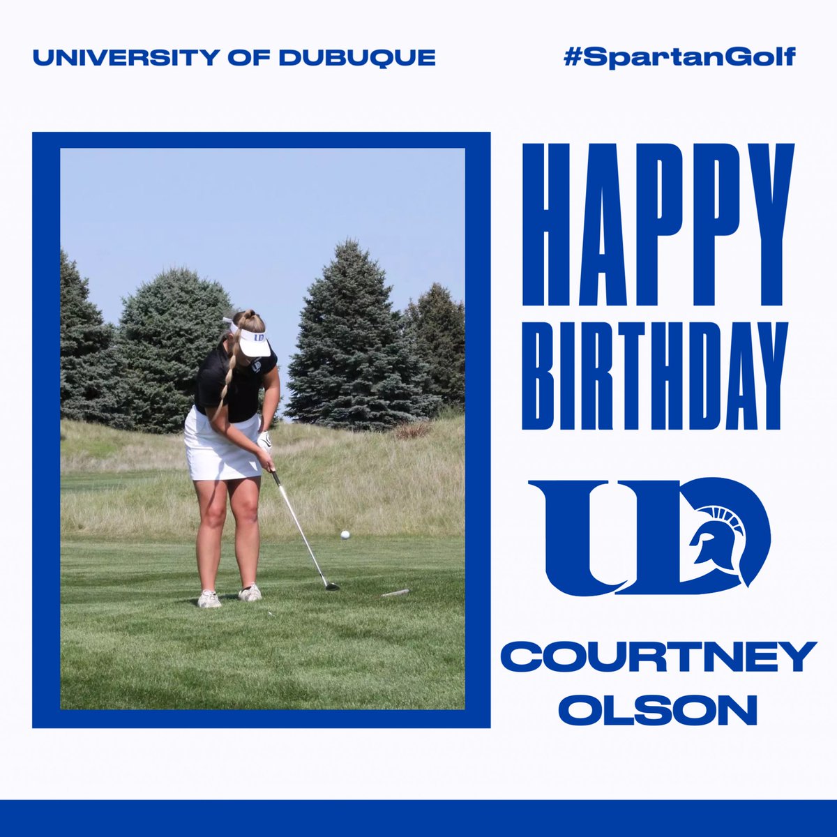 Happy Birthday to former Spartan Courtney Olson! Since graduating, she has been working at Ole's 5 Star Realty as a broker! Hope you have a great day!

#SpartanGolf