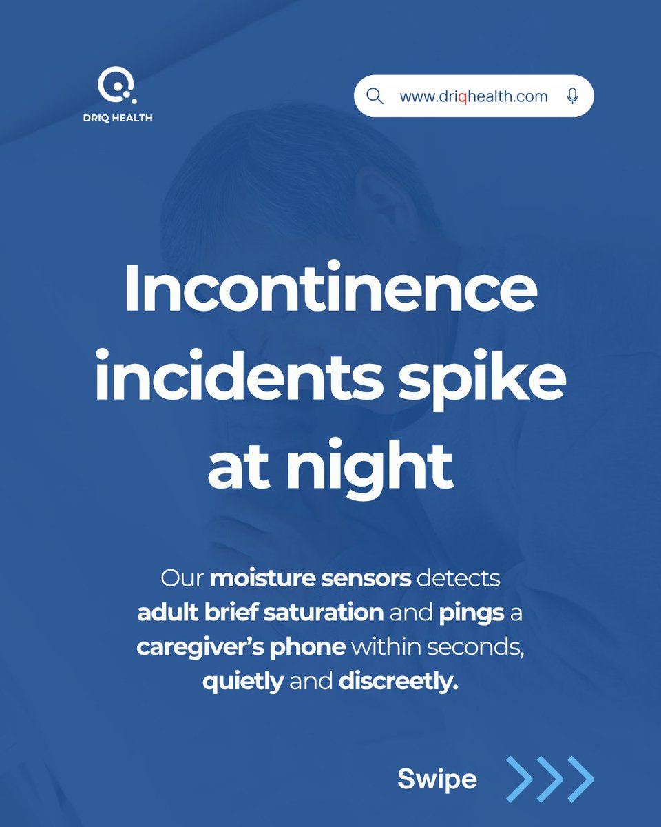 DriQHealth's tweet photo. Medic Alert Awareness Month, with data-driving dignity.
Moisture sensors plus room geofencing provide alerts at the right time. A signal design that cuts down on alarm-fatigue and preserves dignity.
#GeoFenceTech #IncontinenceAwareness #DataDrivenDignity
https://t.co/63SI5ZzJRp https://t.co/jbu5tC8VHQ