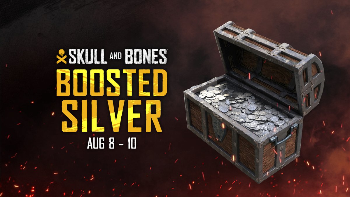 ⛵ The sea is cruel — but it pays well.

Sail into danger and earn Boosted Silver from August 8 to 10.