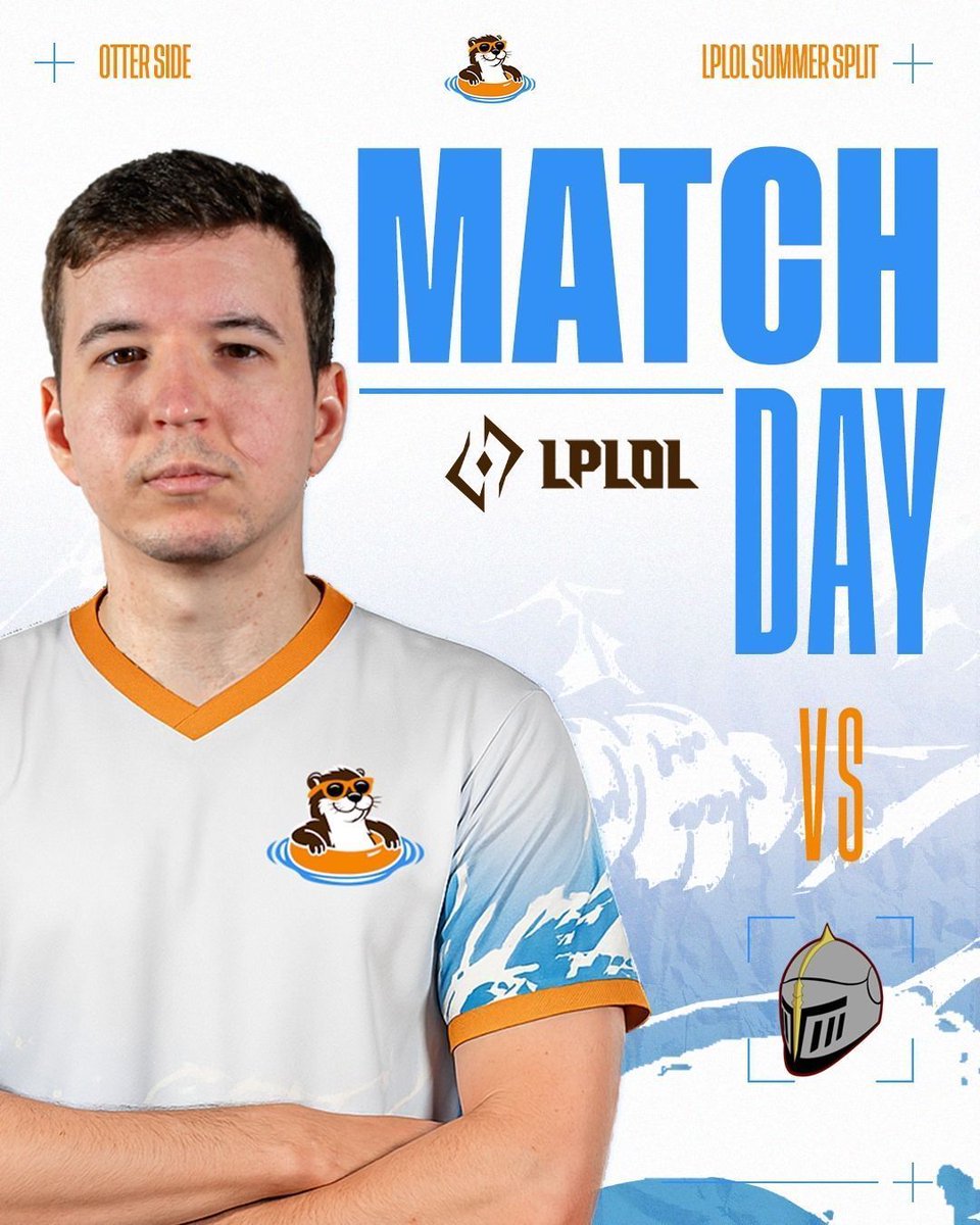 Estavas sem planos para hoje às 22?
Agora já tens!
Hoje é o primeiro jogo das lontras na <a href="/lplol_pt/">LPLOL</a>!
Vem-nos ver a ensopar o rift num jogo contra os Crusaders que promete fazer até as tuas pipocas saltarem do sofá!
Contamos contigo,até já!🦦
#DiveDeepRiseVictorious