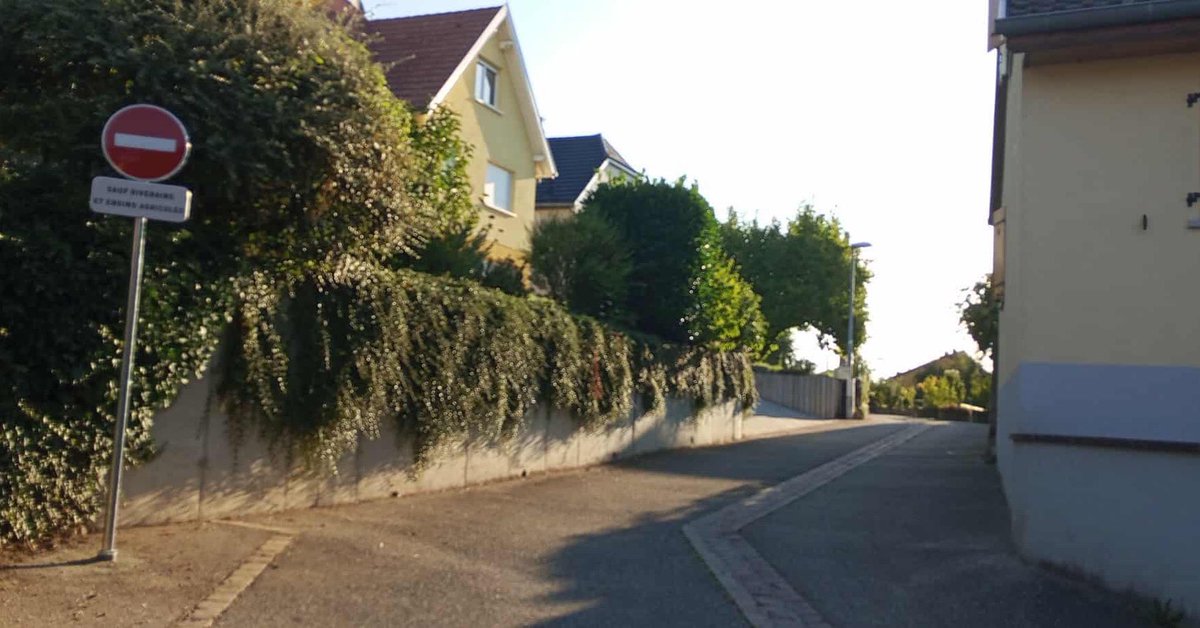 Journal d’un maire de campagne 

⛔️Installation d’un un sens interdit (sauf riverains et engins agricoles) rue des 3 épis à partir du croisement avec la rue de la fontaine
🎯Objectifs :
😎tranquillité des riverains 
🚜faciliter le travail des viticulteurs 
🟢sécuriser la chaussée