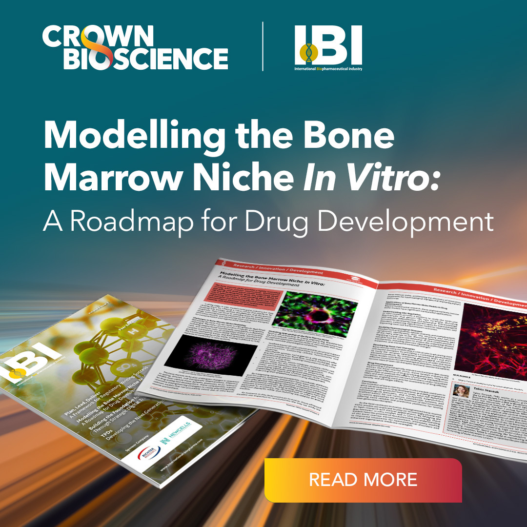Talita Stessuk, PhD, BMN Platform Lead at Crown Bioscience details that by bridging the gap between in vitro studies &amp; in vivo physiology, these models hold the promise of revolutionizing our understanding of the bone marrow microenvironment.
hubs.la/Q03BJy_b0