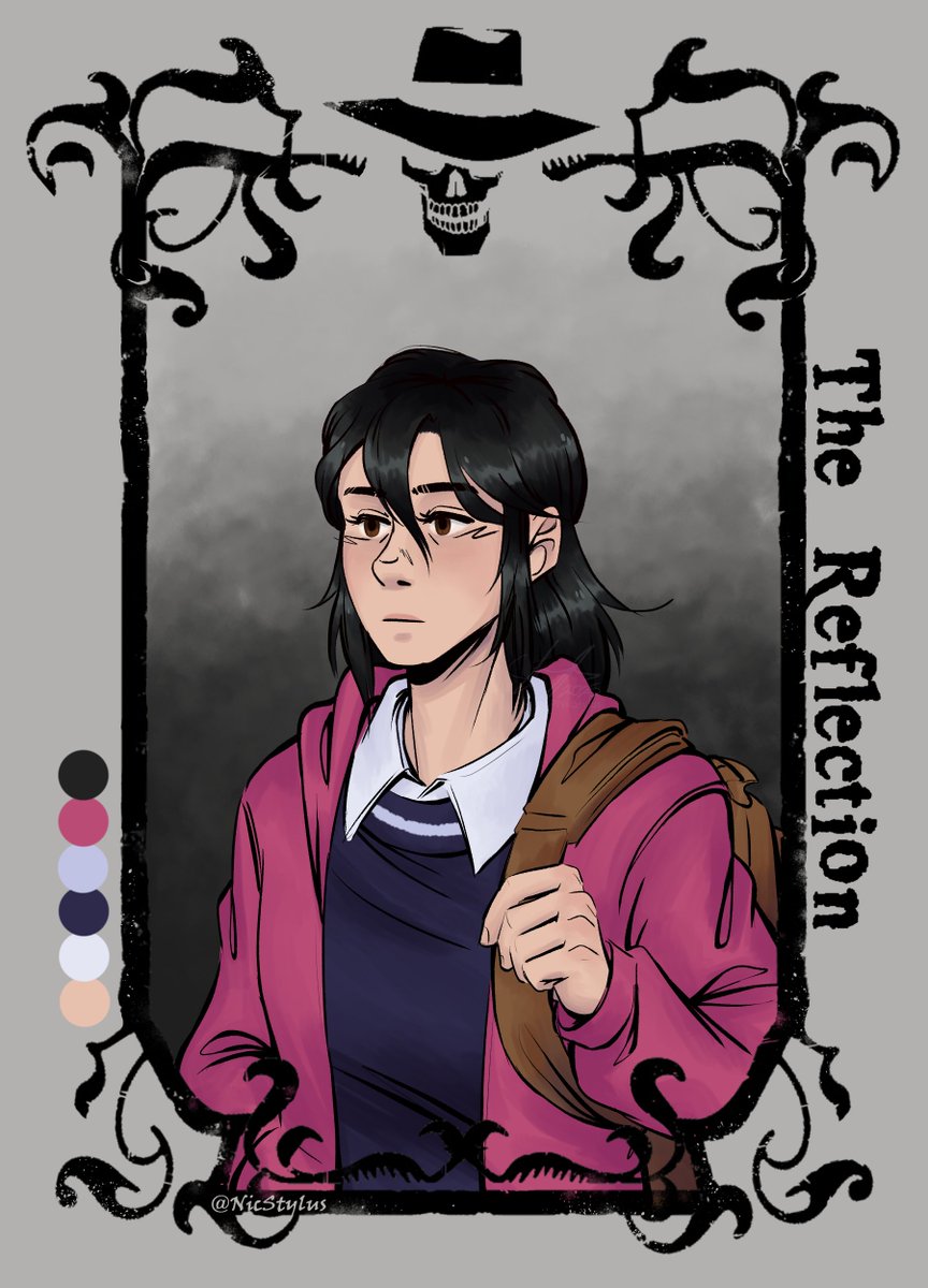 Nic_Stylus's tweet image. The Reflection
Card 21 for SOTA, (of ~65 for the Faceless Trilogy!   
-    
#SkulduggeryPleasant #ValkyrieCain #StephanieEdgley #theReflection #art #nicstylus