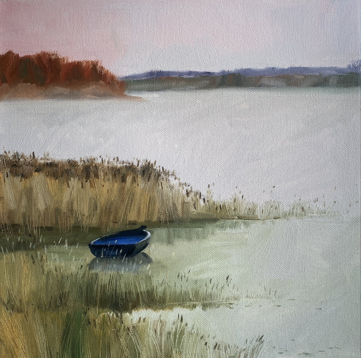 My latest painting 12x12in, oil, canvas #Oilpaint #artwork #painter #fineart #nature #landscapeart