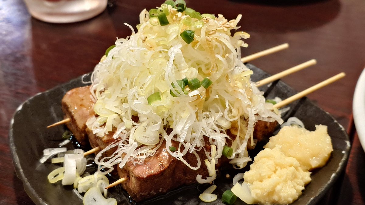 荒木町まことや
レバテキ串は絶対に外せない。
超絶美味し！