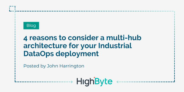 🏗️ Let’s get federated! 

This throwback post from 2021 by HighByte Chief Product Officer John Harrington articulates 4 reasons to consider a federated architecture for your #DataOps deployment at each site in your enterprise. This one aged well. 📙👇
bit.ly/4lg3Wta