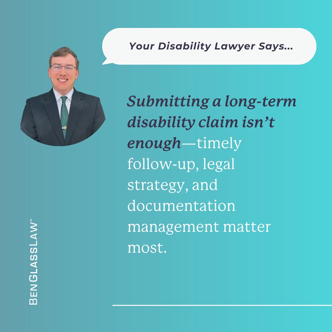 Filing a Long-Term Disability claim is just the first step. Without follow-up, legal guidance, and strong documents, your claim could be denied or delayed. Talk to an experienced long-term disability lawyer to help you take the right next steps.