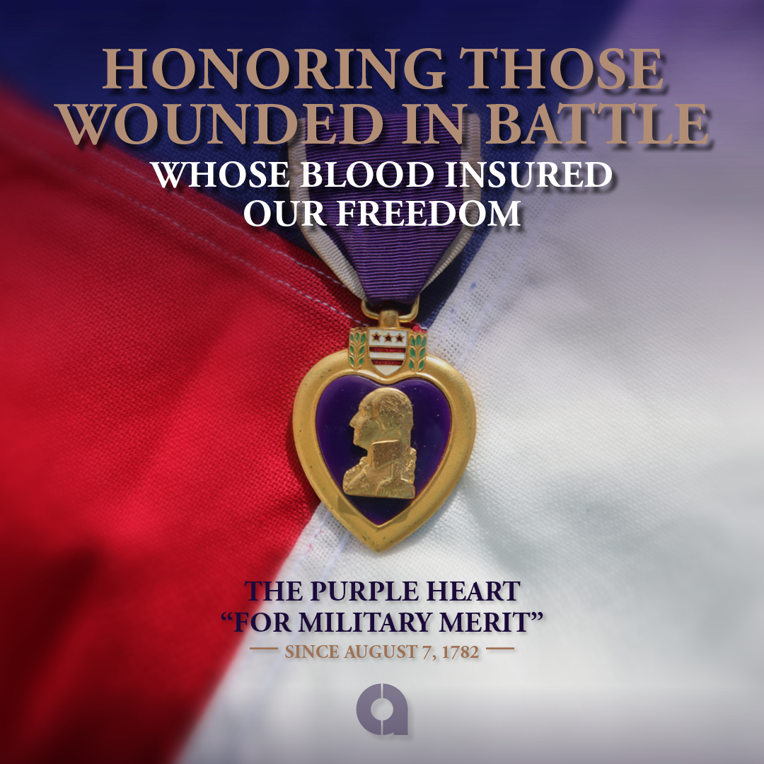 For 243 years, the Purple Heart, a Badge of Merit, has represented the bravery, honor, and sacrifices military men and women have shown our country. Today, we honor and remember them 💜

#CirlotAgency #NationalPurpleHeartDay #WeRemember #Military