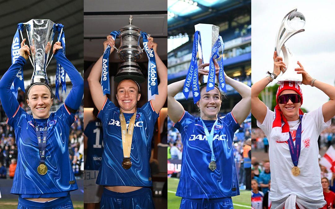 Laez 🦜⁴ (@laez_11) on Twitter photo Por si a alguno se le fue la memoria, vengo a recordar la temporada 24/25 de Lucy Bronze 💅
Ganó la Women's League Cup 🥇
Ganó la Women's FA Cup 🥇
Ganó la Women’s Super League 🥇
Team of the Season WSL 🏅
Semifinalista UWCL🥉
Ganó la Eurocopa 🥇
Team of the Season Eurocopa🏅 Por si a alguno se le fue la memoria, vengo a recordar la temporada 24/25 de Lucy Bronze 💅
Ganó la Women's League Cup 🥇
Ganó la Women's FA Cup 🥇
Ganó la Women’s Super League 🥇
Team of the Season WSL 🏅
Semifinalista UWCL🥉
Ganó la Eurocopa 🥇
Team of the Season Eurocopa🏅