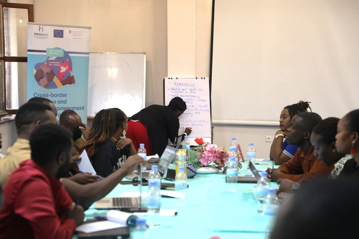 Vision Jeunesse Nouvelle (@visionjeunesse2) on Twitter photo Through the #CrossBorderDialogue for Peace project by <a href="/Interpeace_Org/">Interpeace</a> and funded by <a href="/SwissDevCoop/">Swiss Development and Cooperation</a> , we’re training Peace Fellows with community-based initiatives on Mental Health & Psychosocial Support to build empathy, trust, resilience and local solutions.
#MentalHealthMatters Through the #CrossBorderDialogue for Peace project by <a href="/Interpeace_Org/">Interpeace</a> and funded by <a href="/SwissDevCoop/">Swiss Development and Cooperation</a> , we’re training Peace Fellows with community-based initiatives on Mental Health & Psychosocial Support to build empathy, trust, resilience and local solutions.
#MentalHealthMatters
