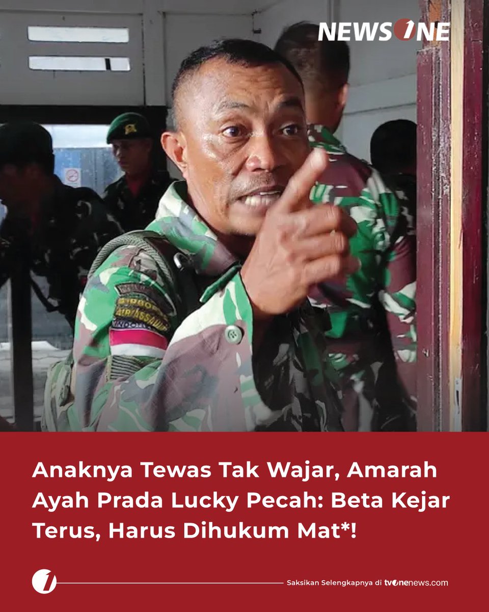 Kematian Prada Lucky meninggalkan duka mendalam bagi pihak keluarga, terutama ayahnya, Sersan Mayor Christian Namo, yang sangat terpukul.

Di ruang jenazah, Christian mengekspresikan kekecewaannya terhadap tindakan brutal sesama prajurit. Ia menuntut agar pelaku dihukum
