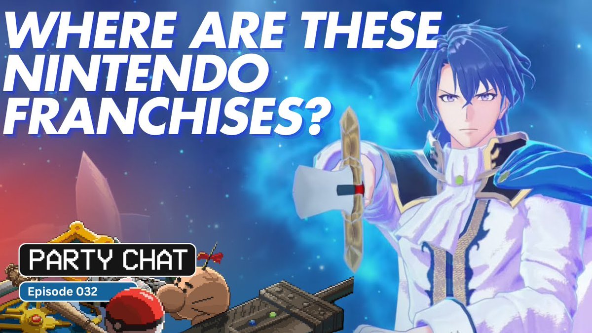 Cam Hawkins is Unemployed โ๐ฝ๐ (@camfinalmix) on Twitter photo This week's Party Chat is live! <a href="/KevinKenson/">Kevin Kenson</a> and I talk about what we expected from today's Nintendo Indie World, the fighting game announcements from EVO this past weekend and when we expect to see next key Nintendo franchises. Up on YouTube and Podcast Services!
YT: This week's Party Chat is live! <a href="/KevinKenson/">Kevin Kenson</a> and I talk about what we expected from today's Nintendo Indie World, the fighting game announcements from EVO this past weekend and when we expect to see next key Nintendo franchises. Up on YouTube and Podcast Services!
YT: