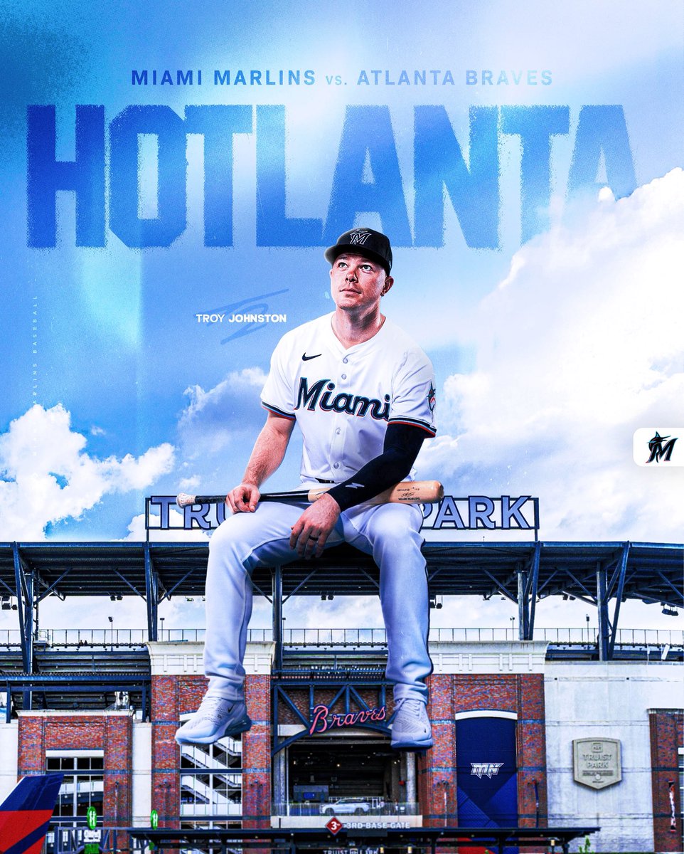 marlinsnetwork's tweet image. Back in the A 🏙️

#Marlins