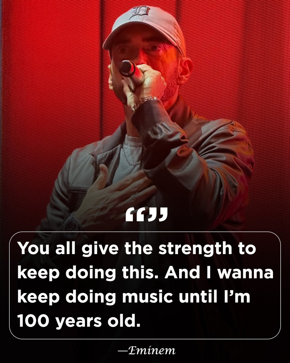 Southpawer's tweet image. To all the non-believers, this is how Eminem addressed his fans last night at STANS documentary premiere in NYC ✊