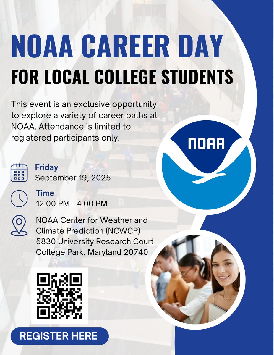 What a great opportunity! Register today. #NCASM #NOAA