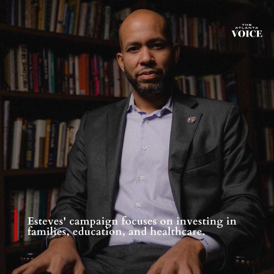 The Atlanta Voice (@theatlantavoice) on Twitter photo Georgia State Senator <a href="/jasonesteves/">Jason Esteves</a> sat down at WAREhouse Studios with Editor-in-Chief <a href="/suggswriter/">Donnell Suggs</a> to announce his run for governor. He focused on affordability, small businesses, and community investment. theatlantavoice.com/why-him-why-no…
📸: Tabius McCoy Georgia State Senator <a href="/jasonesteves/">Jason Esteves</a> sat down at WAREhouse Studios with Editor-in-Chief <a href="/suggswriter/">Donnell Suggs</a> to announce his run for governor. He focused on affordability, small businesses, and community investment. theatlantavoice.com/why-him-why-no…
📸: Tabius McCoy