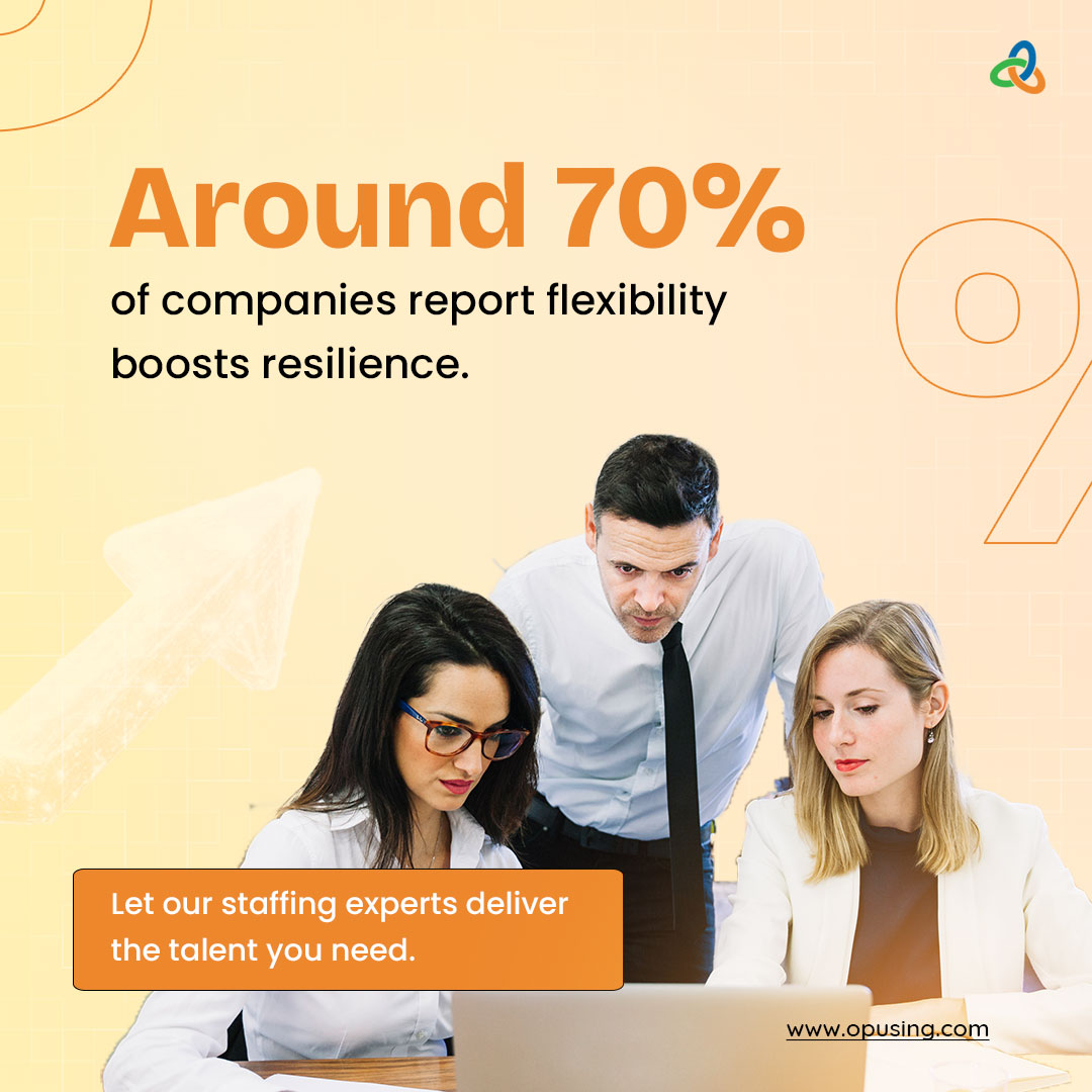 OpusingLLC's tweet image. Workforce agility is no longer optional. Companies with scalable staffing strategies stay competitive no matter the market.

Partner with Opusing to find professionals who move with your momentum.

#Opusing #recruitment #hiring #staffing #staffingsolutions #staffingindustry