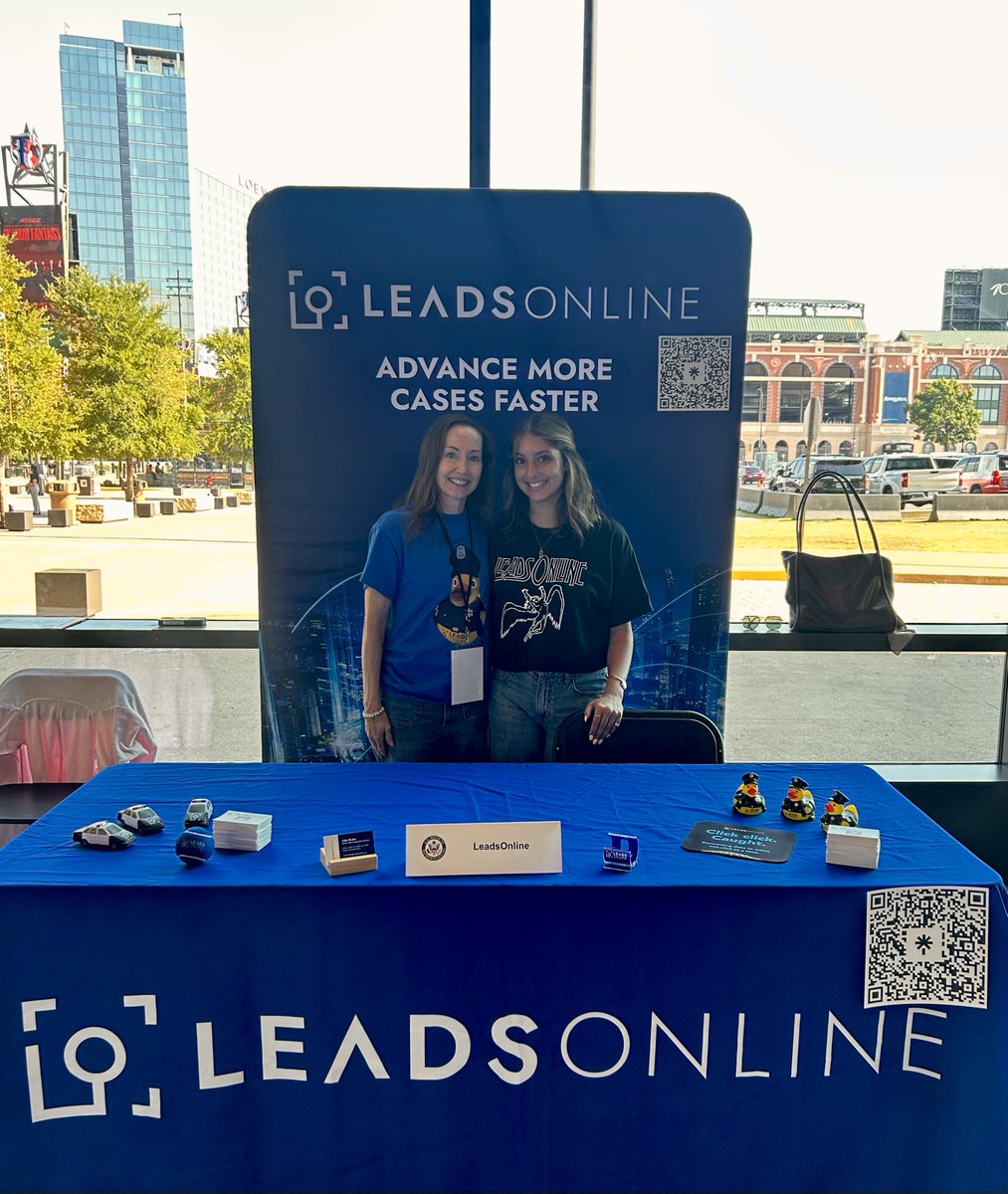Coming to you live from the North Texas Job Fair!

If you're in attendance, stop by our booth in section 136 to learn about our open positions.

#LifeatLeads #LeadsOnline #Careers #LawEnforcement #NorthTexasJobFair