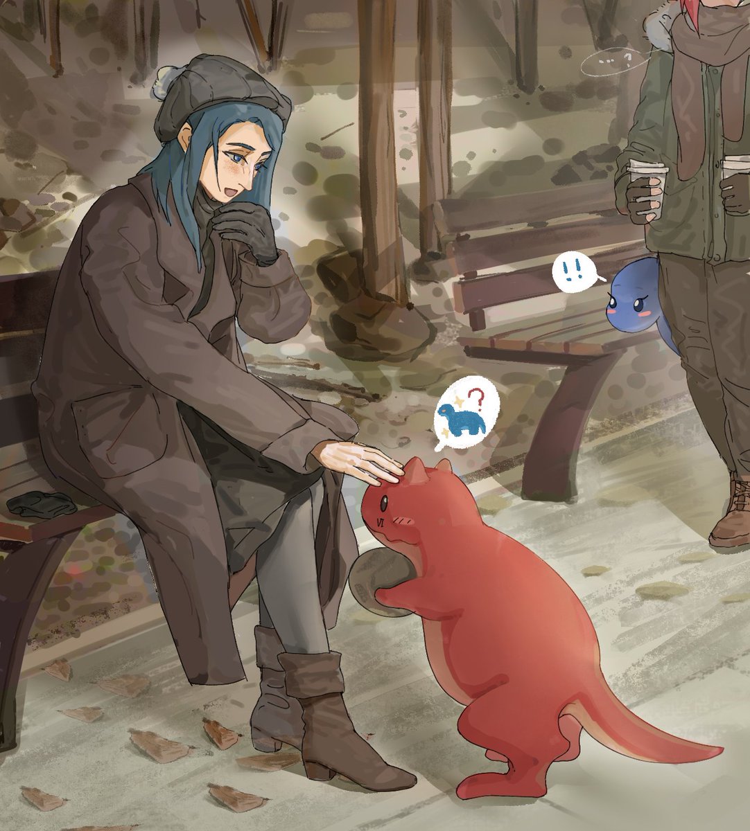 宗一 (@k9klrkxiiomfgxm) on Twitter photo #Caitvi went for a walk and ended up picking up two...dinosaurs?!?
have no idea what I'm drawing just completely addicted to <a href="/TheSpaceRae/">RaeRae (DINO AU✍️)</a> 's dinoAU #Caitvi went for a walk and ended up picking up two...dinosaurs?!?
have no idea what I'm drawing just completely addicted to <a href="/TheSpaceRae/">RaeRae (DINO AU✍️)</a> 's dinoAU