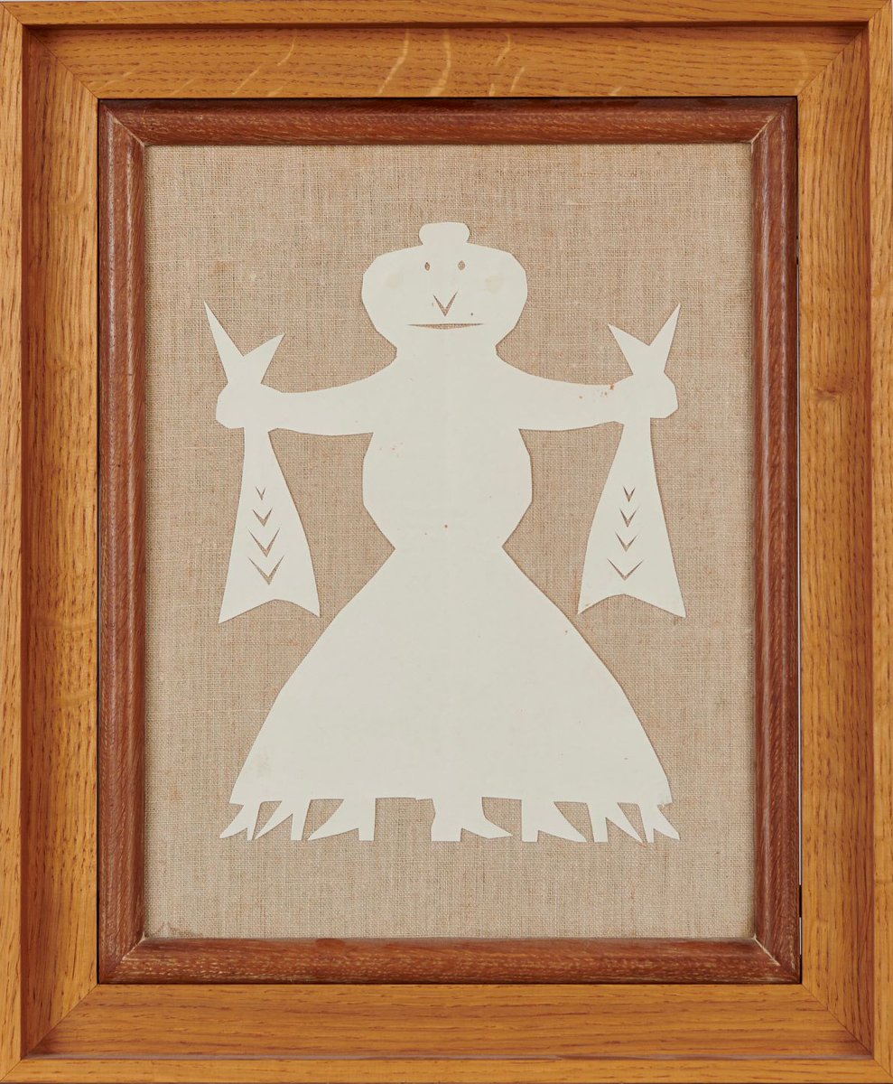 i_de_puysegur's tweet photo. PABLO PICASSO 1881-1973
(To be auctioned on August 15 @BeschCannes )
THE FISH MERCHANT
Cut-out paper
26.5 x 20 cm
Provenance:
Former Jean and Huguette Ramié collection "Picasso as witness"
A certificate from Claude Ruiz Picasso dated November 10, 2020, will be provided to the purchaser
 https://t.co/qIFO5TLLx7