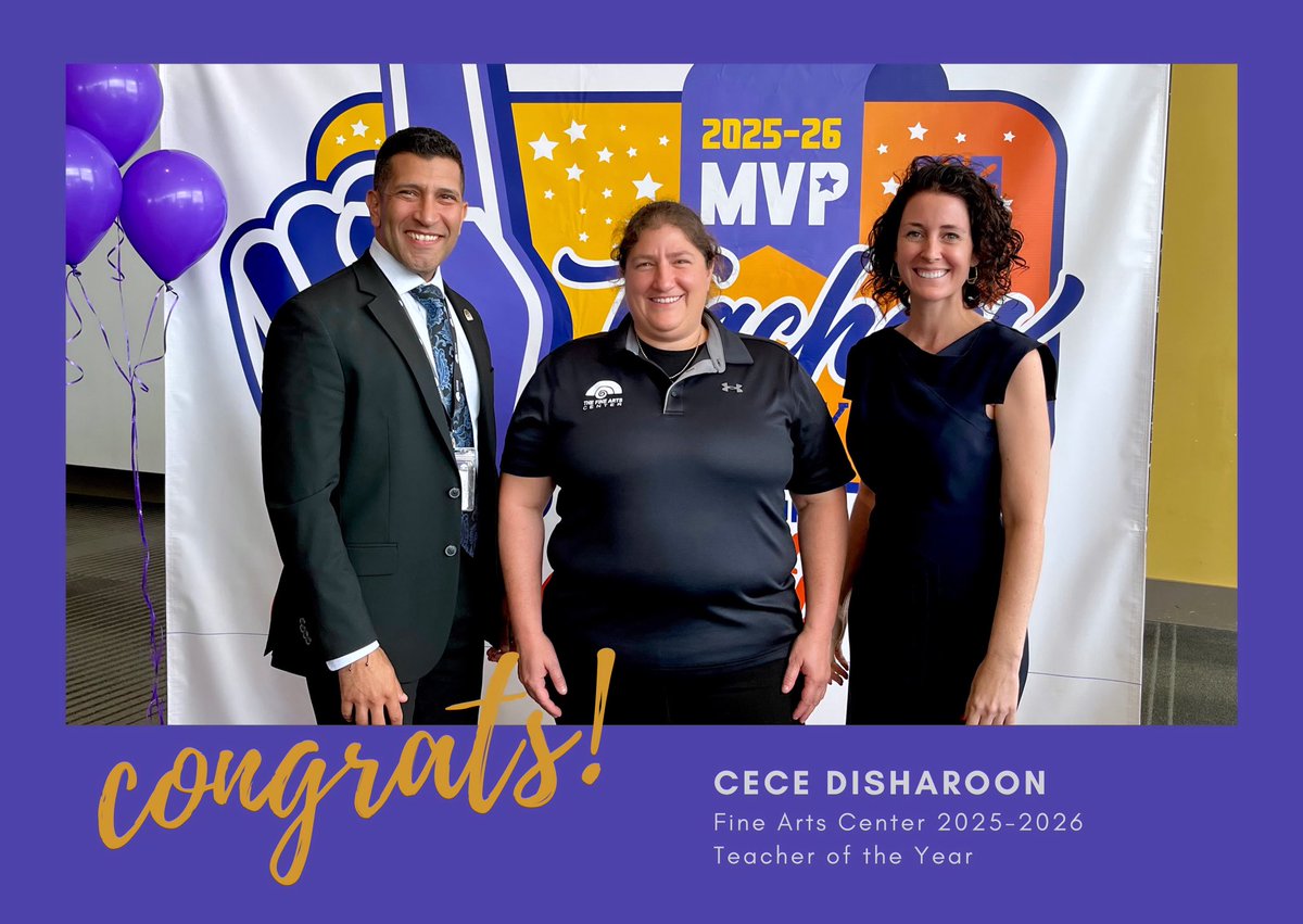 We were proud to attend the Greenville County Schools Teacher of the Year Breakfast this morning with our very own 2025–2026 FAC Teacher of the Year, Cece Disharoon! 🎉