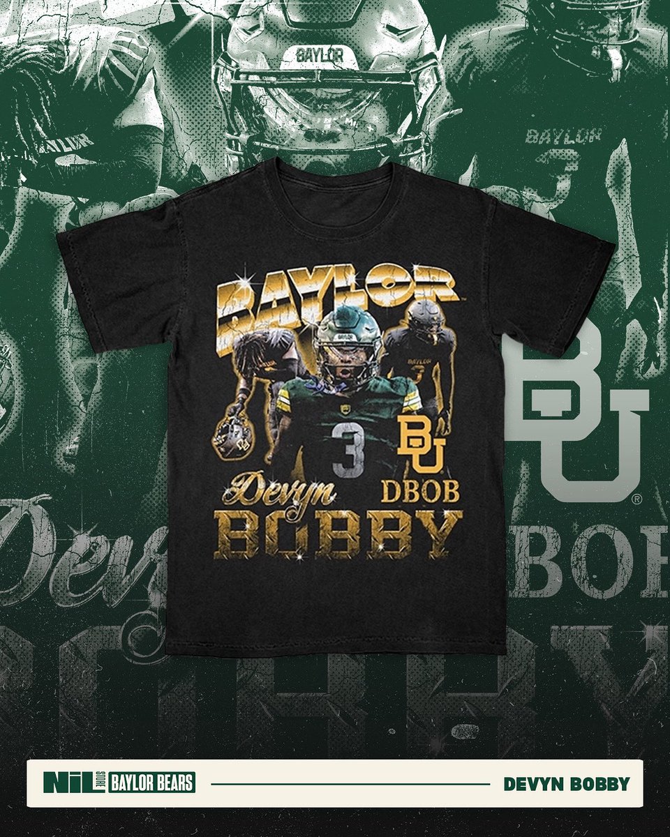 No Fly Zone ‼️
<a href="/Deev2x/">Devyn Bobby</a> New Merch Is Here!
nil.store/baylor/sports/…