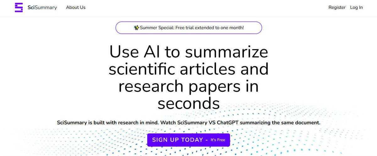 bestfreeaitools's tweet image. SciSummary AI Revolutionizing Scientific Literature Review
In the relentless pursuit of knowledge, researchers, students, and science enthusiasts are constantly faced with an overwhel...
bestfreeaitools.io/ai-tools/scisu…
#Research #Students #Summarizer