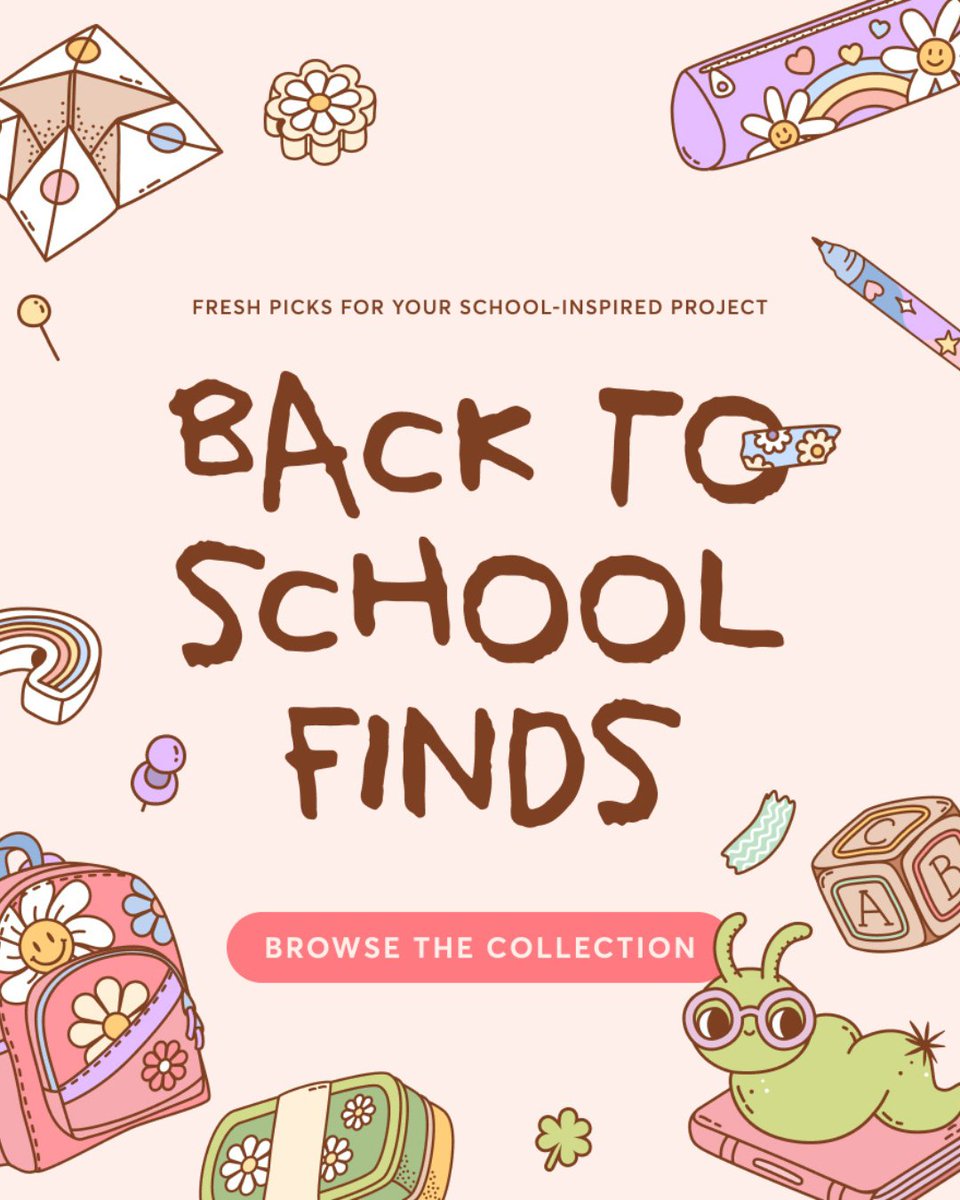 CreativeMarket's tweet image. Posters? Check. Lesson plans? Styled.
Get your hands on fonts, graphics, and templates that bring fresh energy to every school-year project 🍎📐 #BackToSchoolFinds #DesignResources

Shop #BackToSchool 🏫 crt.mk/3J7nuT0