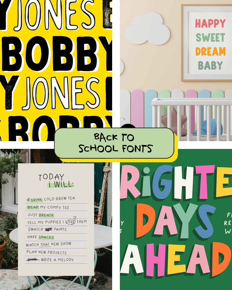 CreativeMarket's tweet image. Posters? Check. Lesson plans? Styled.
Get your hands on fonts, graphics, and templates that bring fresh energy to every school-year project 🍎📐 #BackToSchoolFinds #DesignResources

Shop #BackToSchool 🏫 crt.mk/3J7nuT0