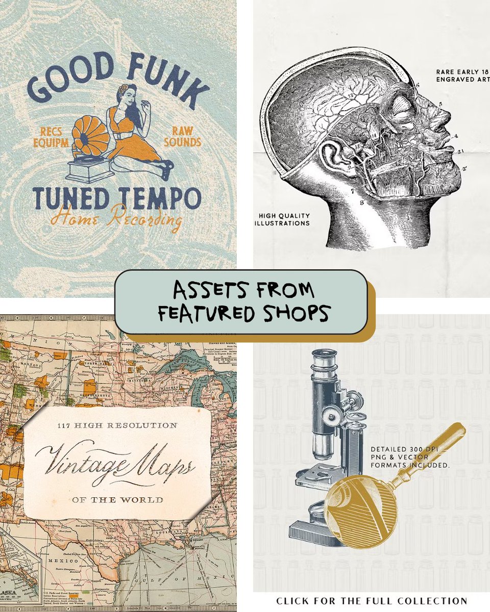 CreativeMarket's tweet image. Posters? Check. Lesson plans? Styled.
Get your hands on fonts, graphics, and templates that bring fresh energy to every school-year project 🍎📐 #BackToSchoolFinds #DesignResources

Shop #BackToSchool 🏫 crt.mk/3J7nuT0