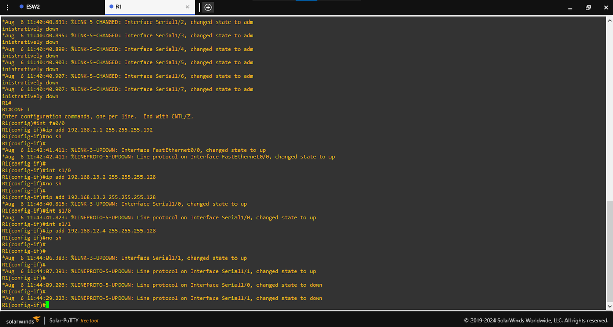 Omowumi1811's tweet photo. I also got hands-on experience using GNS3 , where i designed and configured a network topology consisting of routers, switches and end devices, implementing static routing for interconnectivity - One lab at a time 😊.

@akintunero @Tripledotstech @visebaga https://t.co/SCPxl5MpkQ
