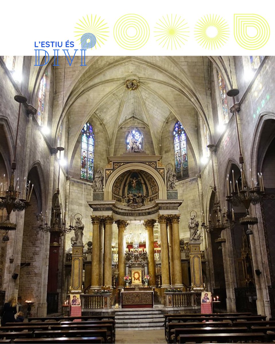 ☀️ 𝐋'𝐞𝐬𝐭𝐢𝐮 𝐞́𝐬 𝐝𝐢𝐯𝐢́ _ 𝗠𝗼𝗻𝗲𝘀𝘁𝗶𝗿𝘀...𝗶 𝗺𝗲́𝘀
Un parell de suggeriments de visita per a fer-hi aturada:
👣
🟤 Monestir de Sant Daniel de Girona (Gironès)
🟤 Basílica dels Sants Màrtirs Just i Pastor de Barcelona (Barcelonès)
👇
cataloniasacra.cat/lestiuesdivi