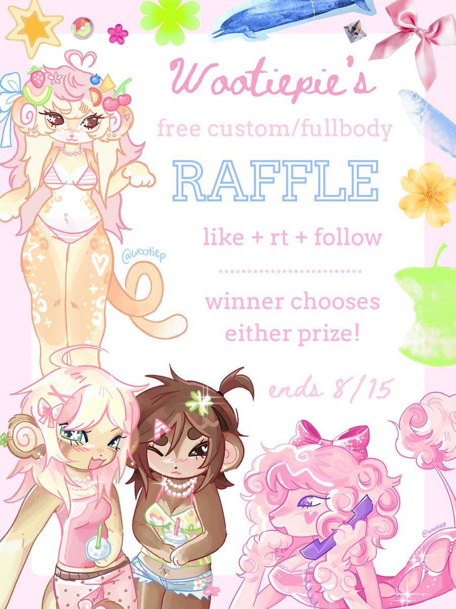 like + rt + follow to enter 🍀 . +
more winners added at 500 followers !