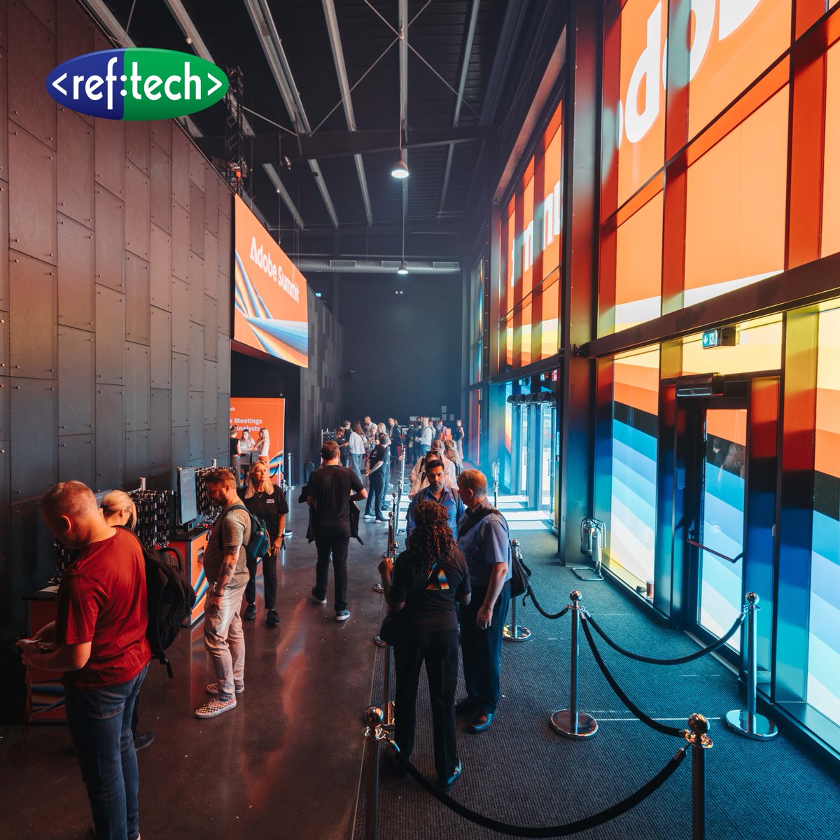 RefTechnology's tweet photo. Make a first impression they’ll actually remember. 🎉
✅ Instant badge printing
✅ Contact-free, self-service stations
✅ Clear on-screen instructions
✅ Full control
📸Photos captured onsite with @TBP_Events
#EventRegistration #EventProfs #EventTech #PrintPod #RefTech https://t.co/oQJTC88yY9