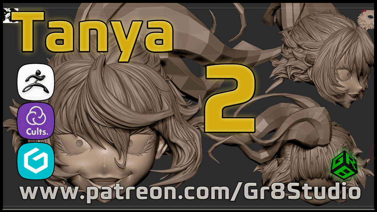 JonathanGr8Stu's tweet photo. Tanya pt 2
https://t.co/wxJ2vjxUWD
#Tanya #YojoSenki #TanyaTheEvil #anime #3Dfigure #Patreon #Sketch #Gr8Studio #Gr8 https://t.co/zoM2XRkSpq