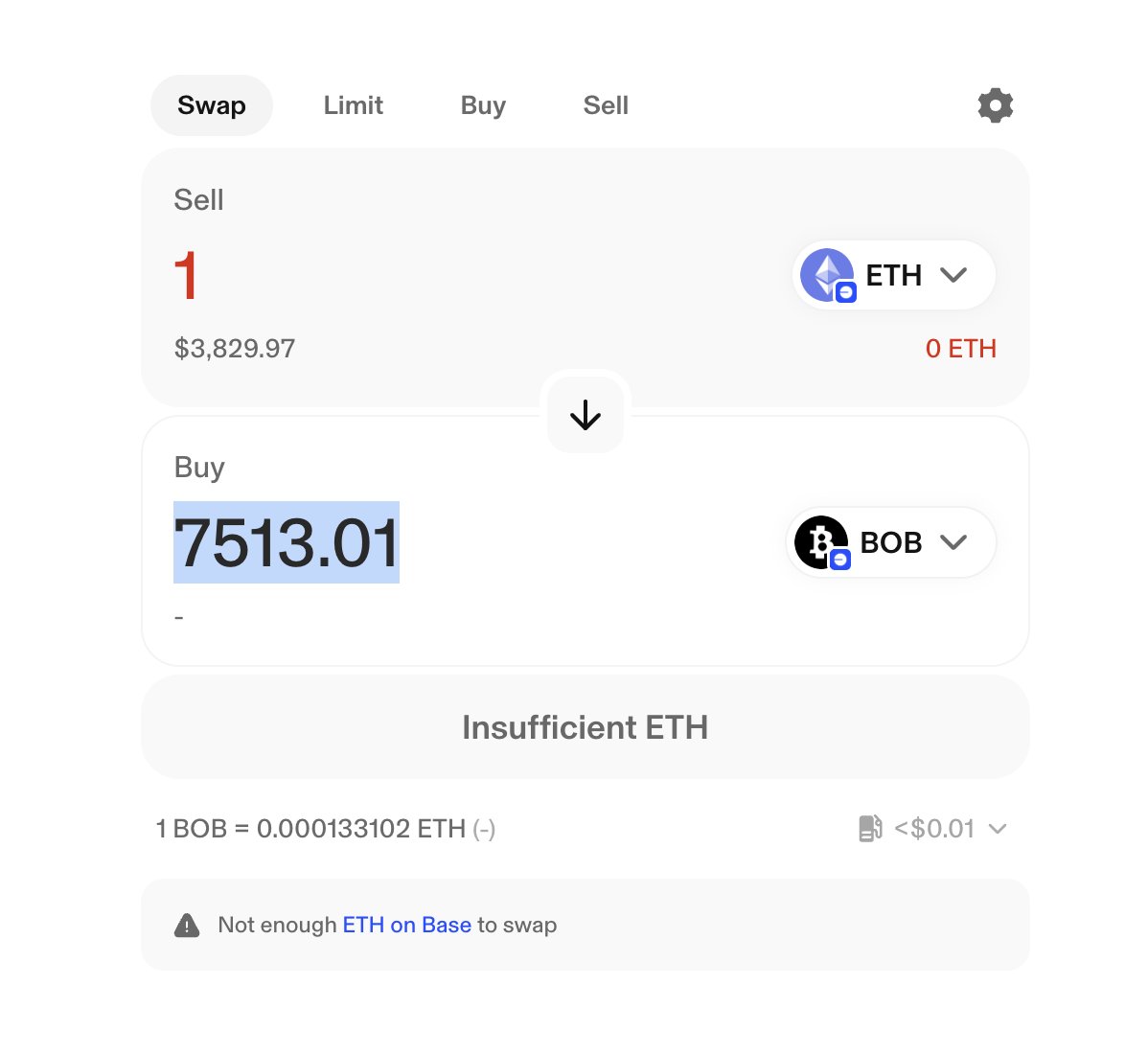 $BOB is now available on <a href="/Uniswap/">Uniswap Labs 🦄</a>