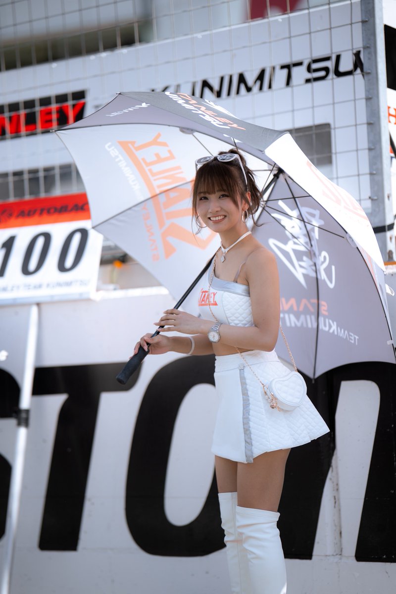 梨々 TEAMKUNIMITSU #STANLEY RA 森脇梨々夏さん @moririka_0508 SUPERGT