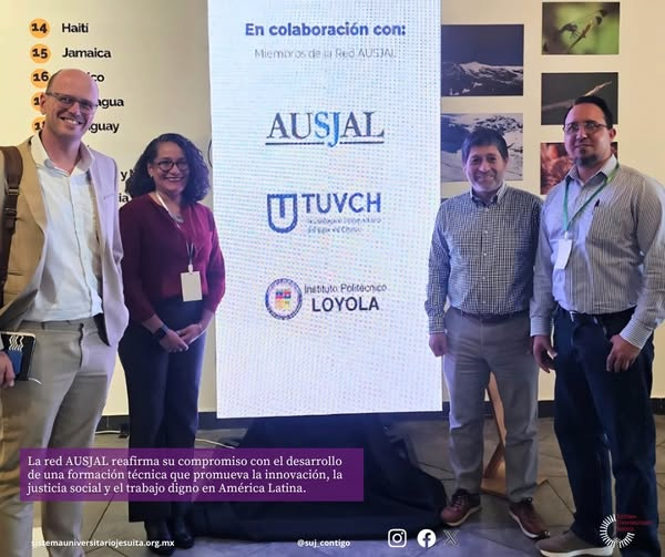 Sistema Universitario Jesuita (@suj_contigo) on Twitter photo #SUJContigo
El #SUJ, a través de <a href="/ElTUVCH/">Tecnológico Universitario del Valle de Chalco</a>, estuvo presente en la Conferencia Regional sobre Educación y Formación Técnica y Profesional (EFTP).
El encuentro, organizado por la <a href="/UNESCO/">UNESCO 🏛️ #Education #Sciences #Culture 🇺🇳</a>, ha sido un espacio clave para el diálogo y la colaboración.
#EducaciónJesuitaMX #SUJContigo
El #SUJ, a través de <a href="/ElTUVCH/">Tecnológico Universitario del Valle de Chalco</a>, estuvo presente en la Conferencia Regional sobre Educación y Formación Técnica y Profesional (EFTP).
El encuentro, organizado por la <a href="/UNESCO/">UNESCO 🏛️ #Education #Sciences #Culture 🇺🇳</a>, ha sido un espacio clave para el diálogo y la colaboración.
#EducaciónJesuitaMX