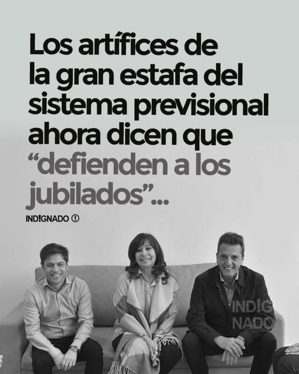 indignadoxd's tweet photo. Kirchnerismo nunca más! https://t.co/VJSxqiHKVE