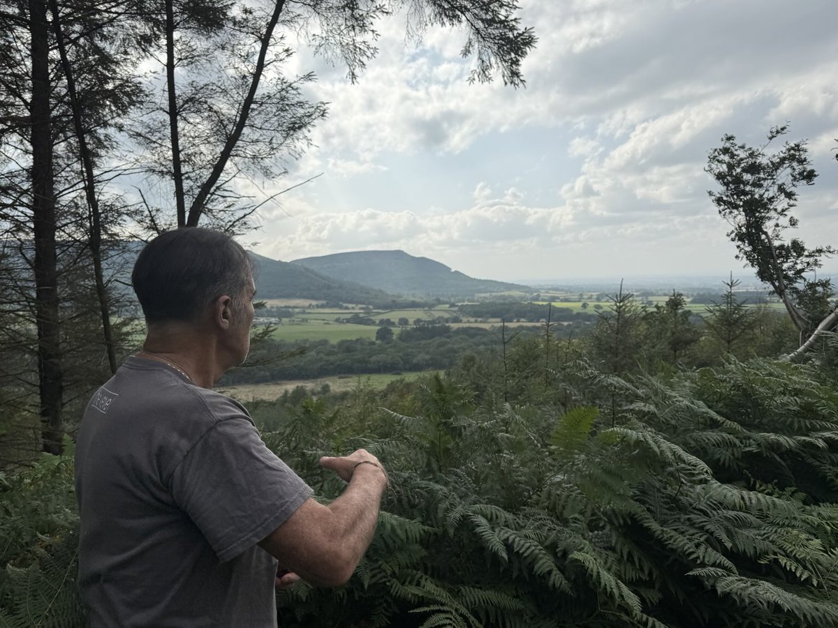 Fresh day up on the hills , don’t forget to get in your daily exercise.