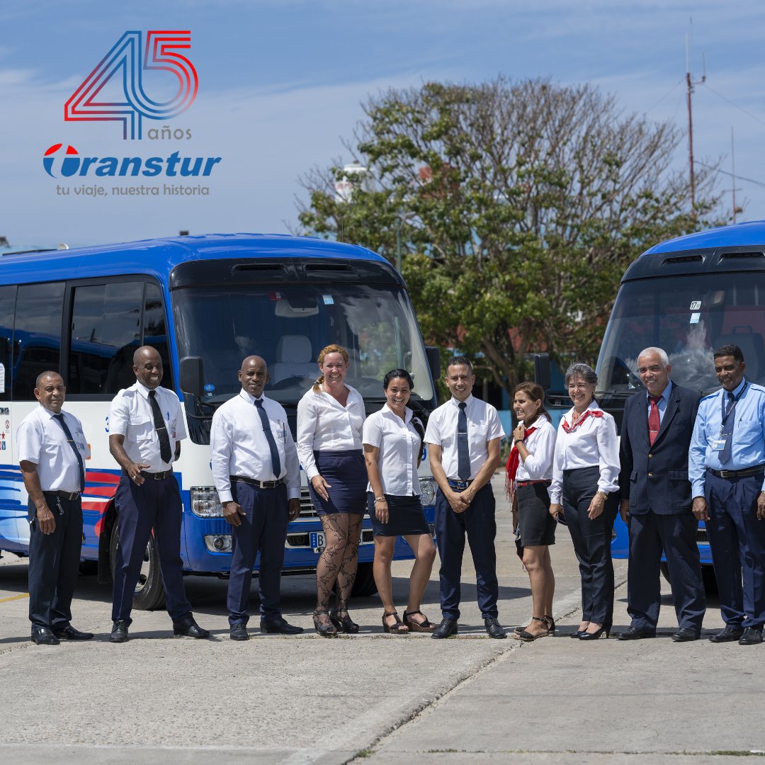Cada kilómetro recorrido, cada sonrisa compartida, cada destino descubierto… #TuViajeNuestraHistoria. 
Próximamente celebramos 45 años de historias compartidas! 
#Transtur45
