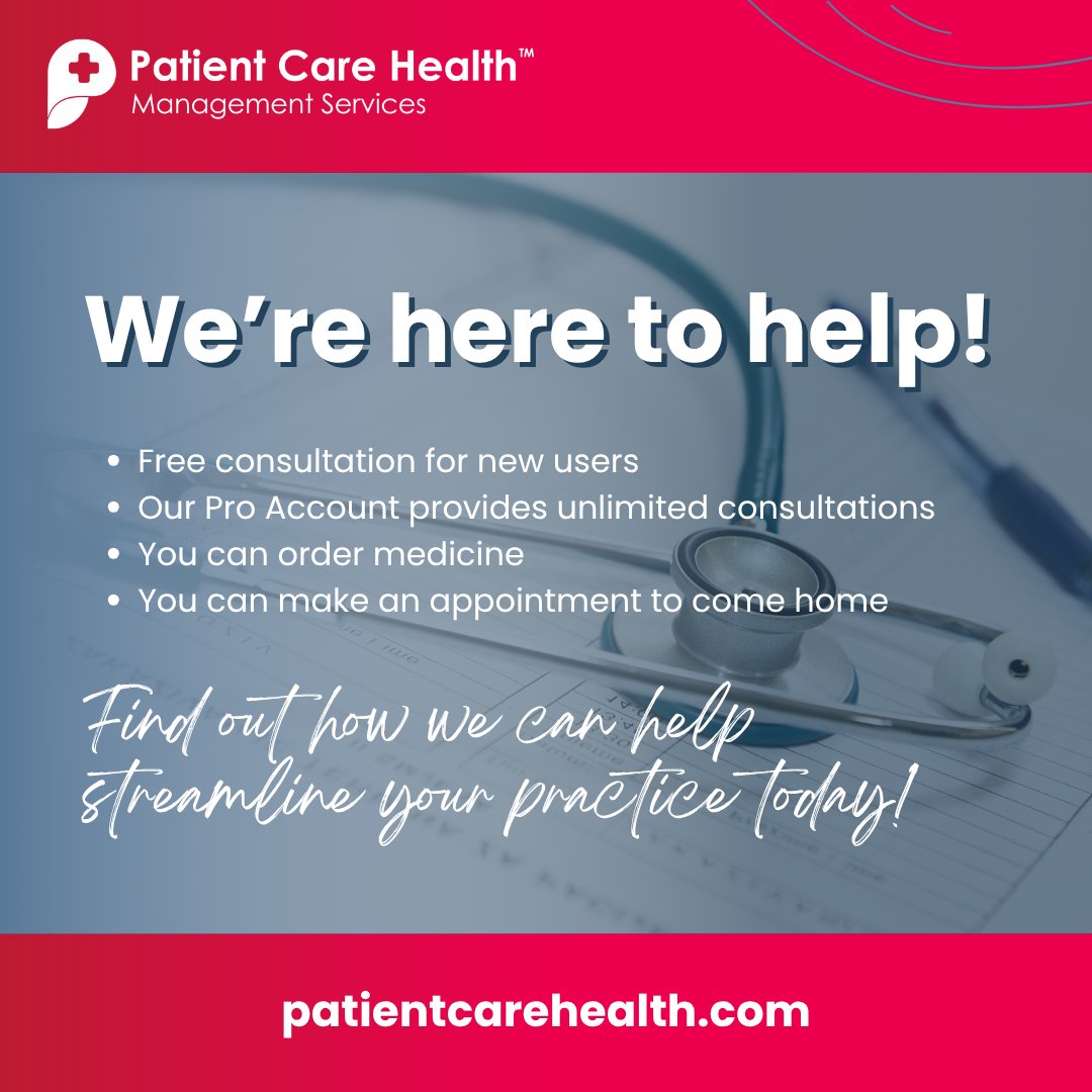 PatientCHealth's tweet photo. Ready to make a bigger impact in healthcare? Partner with Patient Care Health to expand access, improve outcomes, and drive real change in your community. Visit https://t.co/SuSd4hfkAr to get started today.

#PatientCareHealth #ValueBasedCare #HealthcarePartners https://t.co/oqoc0EInkt