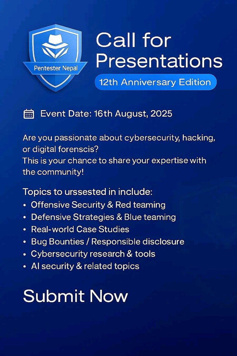 PenTester Nepal🇳🇵 tweet media