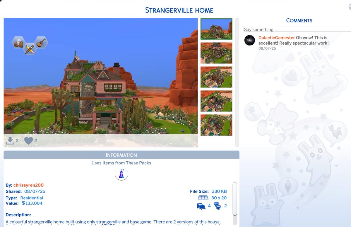 WillieLineveldt's tweet photo. My #maxisfav nominations: 
LOT: 
•STRANGERVILLE HOME by #chrissyren200 -Brilliant house design
ROOMS:
•ROOM FOR A GIRL by #MissyGirl5 -Beautifully furnished
•JAZZ AGE DINING ROOM by #valencay -Beautifully furnished
HOUSEHOLD:
•STERLING by #Kayladawn27 -Very creative
Thanks. https://t.co/Lq4zq7JUvq