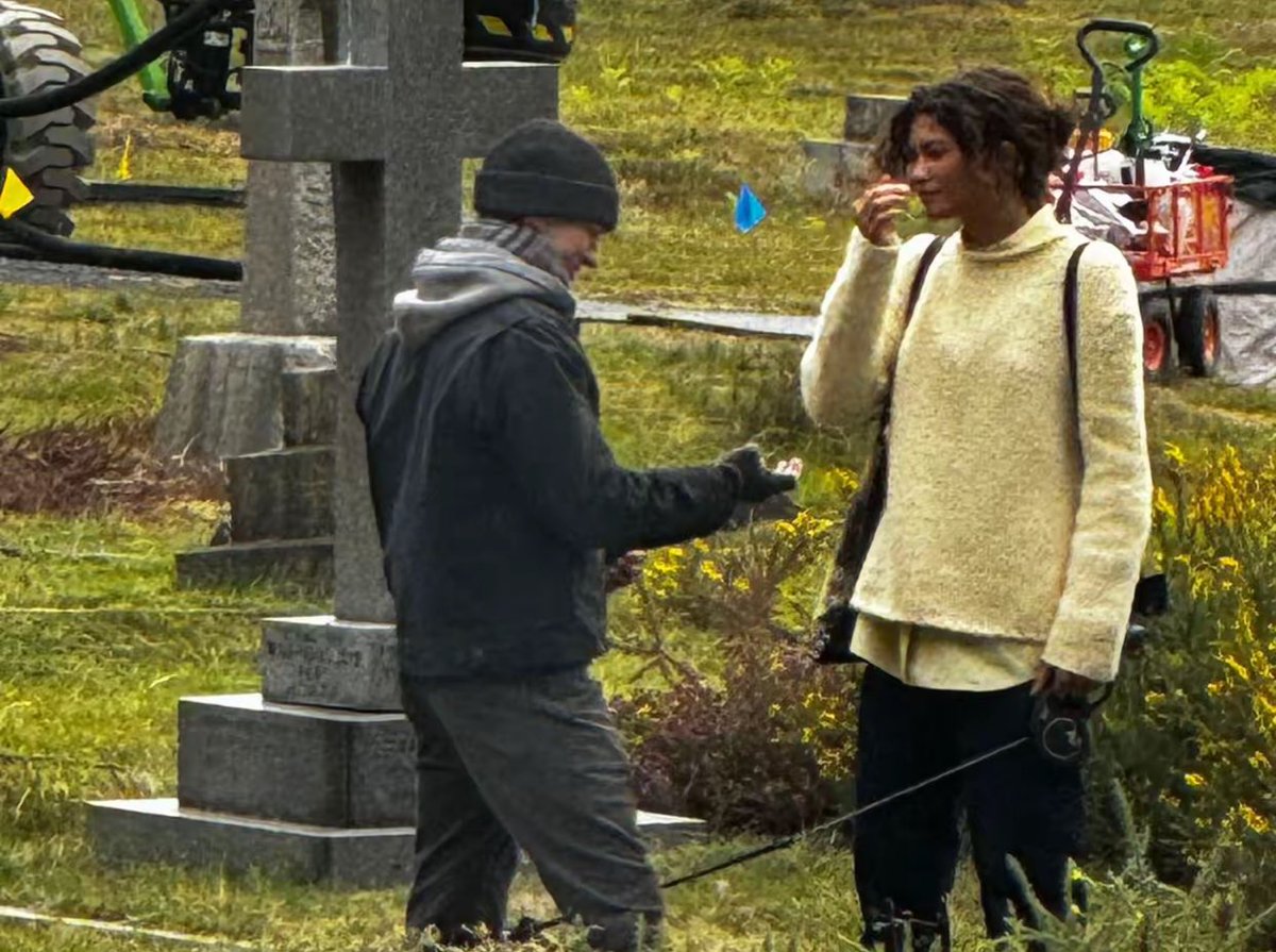 First look at Tom Holland and Zendaya on the set of ‘SPIDER-MAN: BRAND NEW DAY’ in London.

#SpiderManBrandNewDay