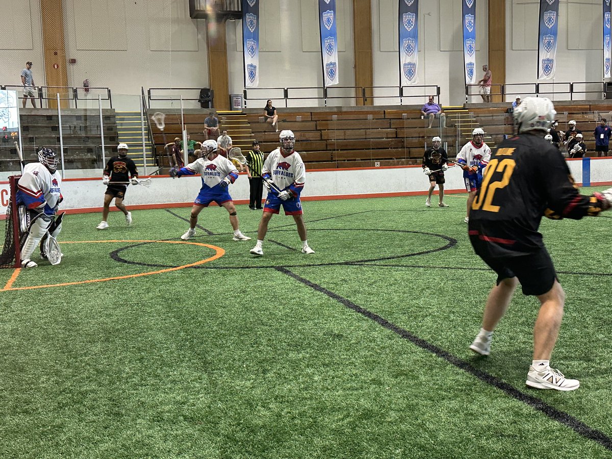 UpstateBoxLax's tweet image. Buffaloes boil the Crabbers, move to 2-0 at the NCBS National Championship